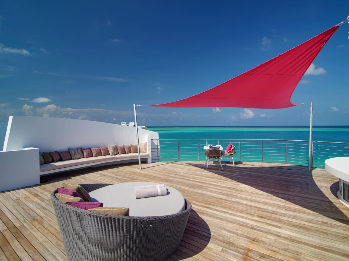 Sun shade sail Ingenua LUX resort5LR